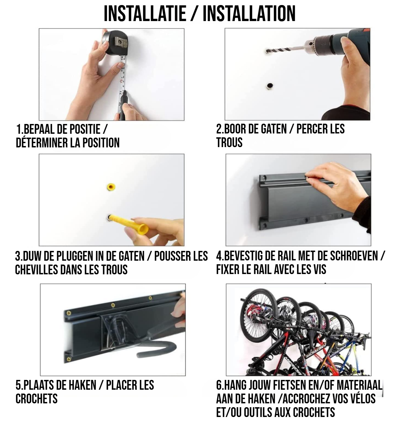 SODEAL Gereedschapshouder universele set